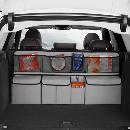 🧳 Road Trip Ready: Hanging Boot Storage Bag – Water-Resistant Oxford Fabric. Fits Any Car. Half Price. Free UK Delivery