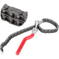 🚗Adjustable Chain Oil Filter Wrench🔧60–195mm Range,Heavy Duty With Reinforced Chain For Vehicles💪