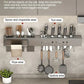 🍽️ 50% OFF! ✨ Multifunctional Kitchen Chopstick & Knife Holder – Zoned Storage, Hollowed Drainage, Premium Carbon Steel, Countertop Organizer 👨‍🍳