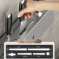 🍽️ 50% OFF! ✨ Multifunctional Kitchen Chopstick & Knife Holder – Zoned Storage, Hollowed Drainage, Premium Carbon Steel, Countertop Organizer 👨‍🍳