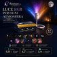🌌 50% OFF NOW! 💫 USB Starry Sky Projection Lamp – 13 Interchangeable Film Discs & Flexible Neck, Bedroom Night Light ✨
