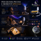 🌌 50% OFF NOW! 💫 USB Starry Sky Projection Lamp – 13 Interchangeable Film Discs & Flexible Neck, Bedroom Night Light ✨
