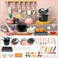 🍳 Save 50%!🥘 Kids' Toy Kitchen, Camping Themed Pretend Cooking Playset for Indoor & Outdoor Role Play ✨