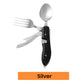 🎉🎉 Surprise 50% OFF! 🏕️ Must-Have for Outdoor Trips 🍴🥄 4-in-1 Outdoor Folding Multifunctional Cutlery Set – Compact, Portable & Perfect for Camping, Hiking & Picnics ✨
