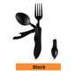 🎉🎉 Surprise 50% OFF! 🏕️ Must-Have for Outdoor Trips 🍴🥄 4-in-1 Outdoor Folding Multifunctional Cutlery Set – Compact, Portable & Perfect for Camping, Hiking & Picnics ✨