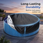 🍂 Keep Leaves & Debris Out All Year – Secure-Fit Round Pool Cover with Reinforced Edges. Special Price. UK Dispatch