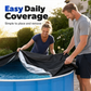 🍂 Keep Leaves & Debris Out All Year – Secure-Fit Round Pool Cover with Reinforced Edges. Special Price. UK Dispatch