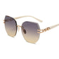 Statement Rimless Sunglasses 🕶️ No Frames, No Limits – A Bold, Minimalist Look for Sunny Days ✨