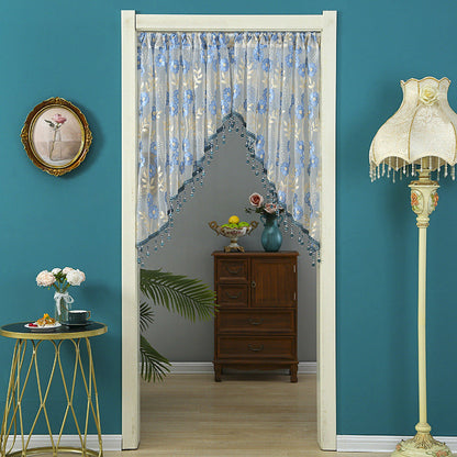 Lace Short Door Curtain with Tassels 🚪 A Touch of Vintage Romance for Every Doorway ✨