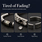 👑 50% OFF! ✨ Men's Stainless Steel Crown Bracelet 3-Piece Set – AAA Zircons, PVD Finish, Adjustable 17–21cm 💎