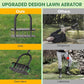 🌱 Healthier Lawn, Less Effort – Foot-Pedal Coring Aerator for Compacted Soil. 50% Off. UK Stock