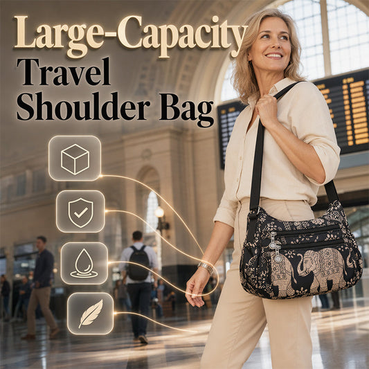 Women's Elegant Nylon Travel Messenger Bag 🎒 Sleek, Spacious & Ready to Go – Your Everyday Carry Companion ✨