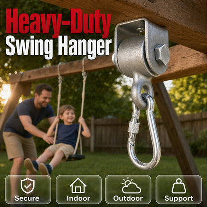 🔧 2026 Sale – 22,800+ Sold! Heavy‑Duty Swing Hanger, Supports 400 lbs, Rust‑Proof & Easy to Install ⚙️