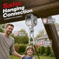 🔧 2026 Sale – 22,800+ Sold! Heavy‑Duty Swing Hanger, Supports 400 lbs, Rust‑Proof & Easy to Install ⚙️