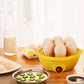 📢📢 50% OFF !! ⏰ Multifunction Rapid Egg Boiler – Soft, Medium & Hard Eggs at the Touch of a Button – Also Steams Veg, Dumplings & More 🥚✨