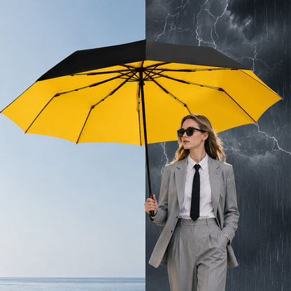 ☔🌞 50% OFF! 🌂 Large Automatic Sun & Rain Umbrella – 125cm Extra-Large Canopy, UV-Resistant & Quick-Dry – Perfect for British Weather All Year Round ✨