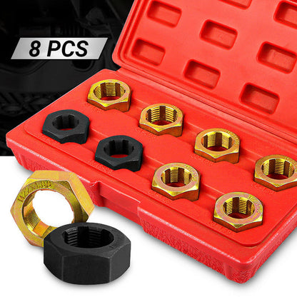 📢📢 50% OFF !! ⏰🎉 2026 Sale — Over 27,400 Sold! 🔧 8-Piece Automotive Thread Repair Tool Set – Hardened Steel Damaged Screw & Bolt Restorer ✨