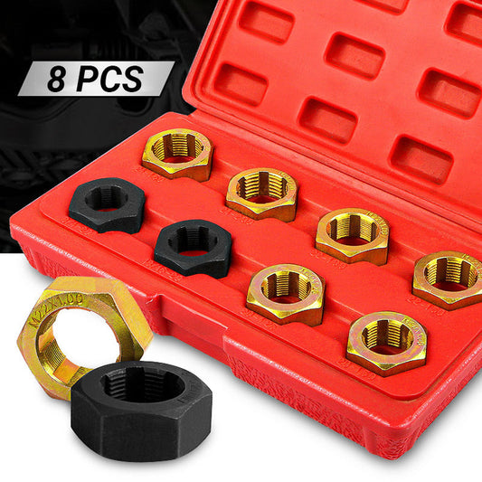 📢📢 50% OFF !! ⏰🎉 2026 Sale — Over 27,400 Sold! 🔧 8-Piece Automotive Thread Repair Tool Set – Hardened Steel Damaged Screw & Bolt Restorer ✨