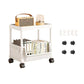 🎉 LIMITED TIME 50% OFF! 🛒 Multi-Tier Rolling Storage Cart for Narrow Spaces – Slim Profile, Smooth Wheels & Large Capacity 📦✨