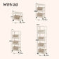 🎉 LIMITED TIME 50% OFF! 🛒 Multi-Tier Rolling Storage Cart for Narrow Spaces – Slim Profile, Smooth Wheels & Large Capacity 📦✨