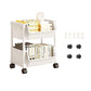 🎉 LIMITED TIME 50% OFF! 🛒 Multi-Tier Rolling Storage Cart for Narrow Spaces – Slim Profile, Smooth Wheels & Large Capacity 📦✨