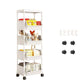 🎉 LIMITED TIME 50% OFF! 🛒 Multi-Tier Rolling Storage Cart for Narrow Spaces – Slim Profile, Smooth Wheels & Large Capacity 📦✨