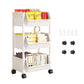 🎉 LIMITED TIME 50% OFF! 🛒 Multi-Tier Rolling Storage Cart for Narrow Spaces – Slim Profile, Smooth Wheels & Large Capacity 📦✨