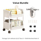 🎉 LIMITED TIME 50% OFF! 🛒 Multi-Tier Rolling Storage Cart for Narrow Spaces – Slim Profile, Smooth Wheels & Large Capacity 📦✨