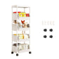 🎉 LIMITED TIME 50% OFF! 🛒 Multi-Tier Rolling Storage Cart for Narrow Spaces – Slim Profile, Smooth Wheels & Large Capacity 📦✨