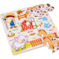 Montessori Wooden Peg Puzzle for Toddlers 🧩 Little Hands, Big Discoveries – A Classic First Puzzle for Curious Minds ✨