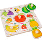 Montessori Wooden Peg Puzzle for Toddlers 🧩 Little Hands, Big Discoveries – A Classic First Puzzle for Curious Minds ✨