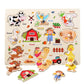 Montessori Wooden Peg Puzzle for Toddlers 🧩 Little Hands, Big Discoveries – A Classic First Puzzle for Curious Minds ✨