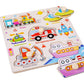 Montessori Wooden Peg Puzzle for Toddlers 🧩 Little Hands, Big Discoveries – A Classic First Puzzle for Curious Minds ✨