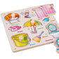 Montessori Wooden Peg Puzzle for Toddlers 🧩 Little Hands, Big Discoveries – A Classic First Puzzle for Curious Minds ✨