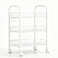 🎉 LIMITED TIME 50% OFF! 🛒 3/4-Tier Mobile Mesh Storage Utility Cart with Wheels – Space-Saving Metal Wire Rolling Cart – Perfect for Kitchens, Bathrooms & Utility Rooms 🏠✨