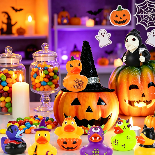 🎉 2026 Sale — Over 24,600 Sold! 💞 Halloween Duck Bath Toy for Kids – Playful, Spooky & Perfect for Bathtime Fun 🦆🎃✨