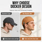 Unisex Adjustable Brimless Docker Hat 🧢 A Laid-Back Look That Fits Just Right ✨
