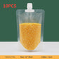 📢📢50% OFF !! ⏰🌾 Large Capacity Cereal Storage Bag – Reusable Sealable Food Pouch for Cereal, Grains, Snacks & Pantry Organization ✨