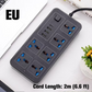 Multi-Outlet Power Strip with Extension Cord 🔌 More Sockets, Less Fuss – Power Your Whole Setup from One Spot ✨