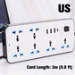 Multi-Outlet Power Strip with Extension Cord 🔌 More Sockets, Less Fuss – Power Your Whole Setup from One Spot ✨
