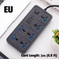 Multi-Outlet Power Strip with Extension Cord 🔌 More Sockets, Less Fuss – Power Your Whole Setup from One Spot ✨