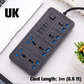 Multi-Outlet Power Strip with Extension Cord 🔌 More Sockets, Less Fuss – Power Your Whole Setup from One Spot ✨