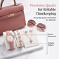 ✨ One Set, Every Outfit – Women’s 5-Piece Watch & Bracelet Set. From Office to Evening. Free UK Delivery