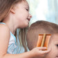 🎋 Don't Panic, It's Just Nits – Bamboo Double-Sided Comb Removes Eggs & Flakes Gently. For Kids, Adults & Pets. UK Stock