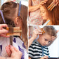 🎋 Don't Panic, It's Just Nits – Bamboo Double-Sided Comb Removes Eggs & Flakes Gently. For Kids, Adults & Pets. UK Stock