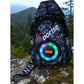 📢📢 50% OFF !! ⏰ Portable Bluetooth Speaker Bag with LED Lights – Wireless Music, Colourful Light Show & Hands-Free Carry – Perfect for Parties, Beach Days & Festivals 🎒🎵✨