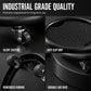 💪 Join 44,100+ UK Fitness Fans – Ab Roller with Thick Knee Mat. Strengthen Your Core at Home. UK Stock