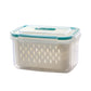 🥗 Wash, Drain & Store in One – Leakproof Fridge Container with Built-In Colander. 50% Off. UK Stock