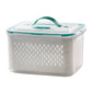 🥗 Wash, Drain & Store in One – Leakproof Fridge Container with Built-In Colander. 50% Off. UK Stock