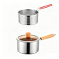 🍳 New Arrival! ✨ Multifunctional 304 Stainless Steel Frying Pot 🥘